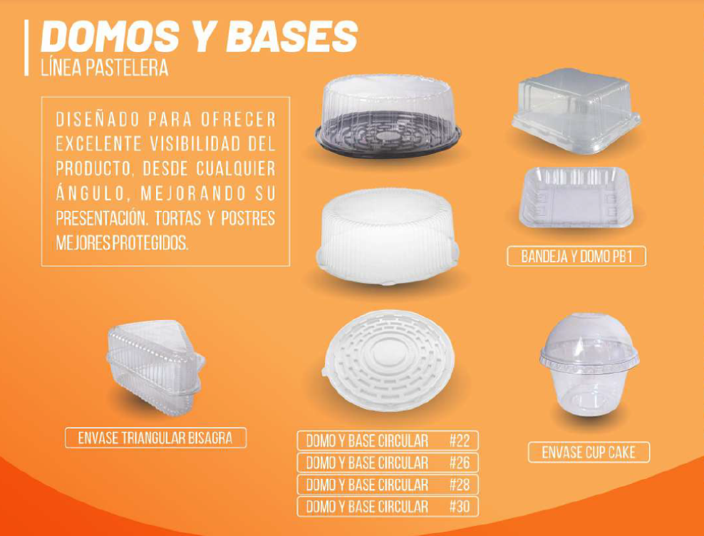 Platos planos descartables