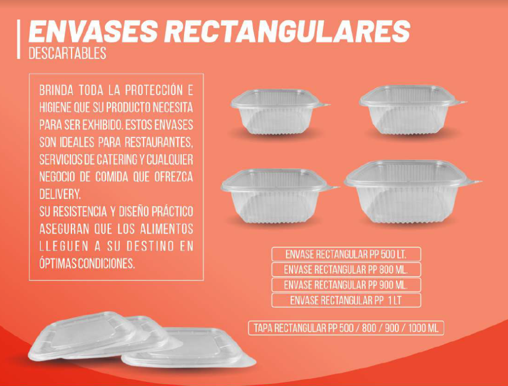 Platos planos descartables